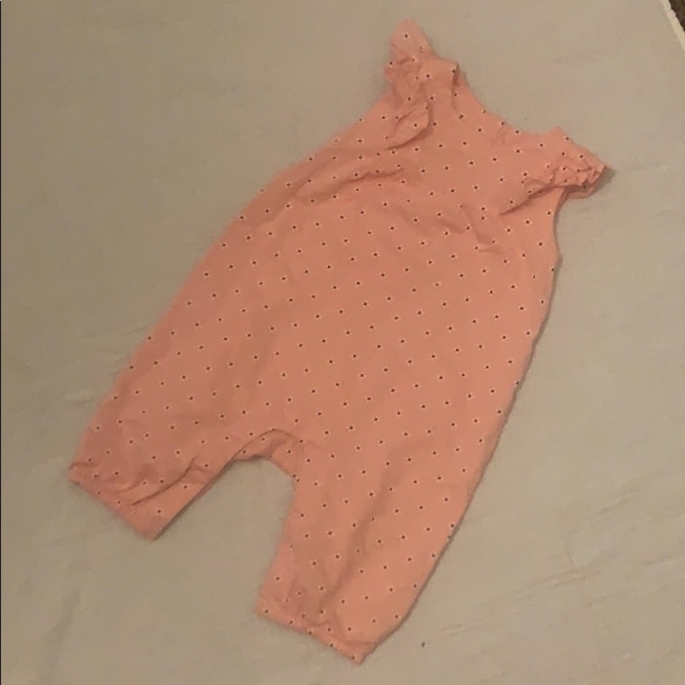 Blush Pink Jumpsuit 3-6 months